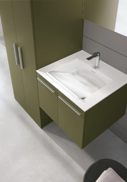 STORE 410 - Tall laundry room cabinet with sink by Gruppo Geromin - view 3